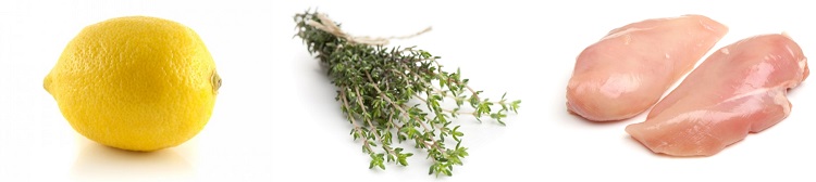 Risotto au poulet, thym et&nbsp;citron