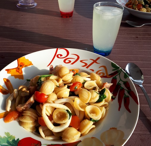 Pâtes aux fruits de&nbsp;mer